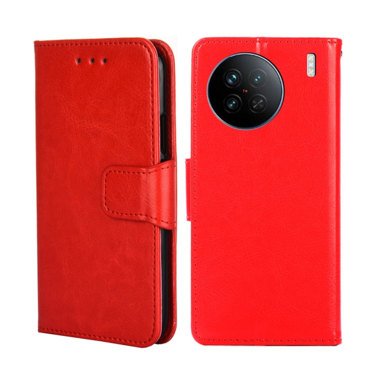 For vivo X90 Crystal Texture Leather Phone Case