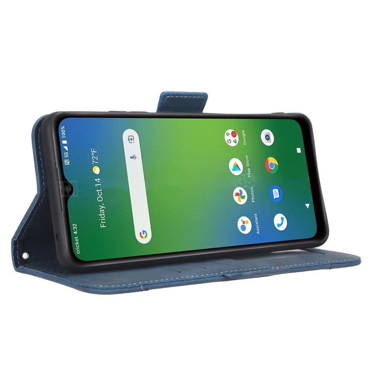 For Cricket Icon 4 Skin Feel Calf Texture Card Slots Leather Phone Case