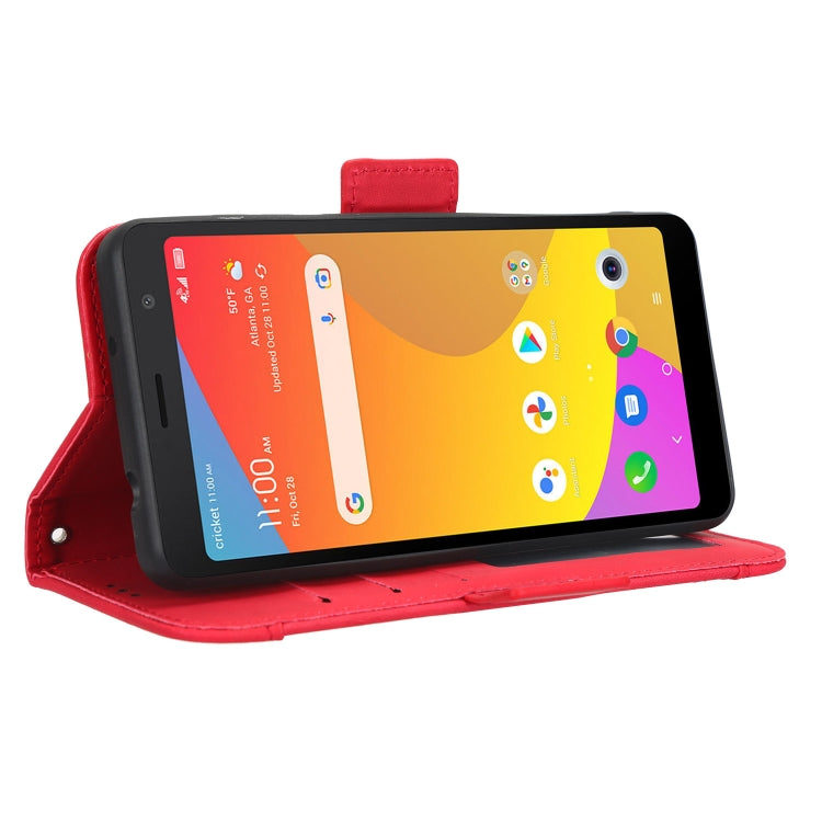 For TCL ION Z Skin Feel Calf Texture Card Slots Leather Phone Case