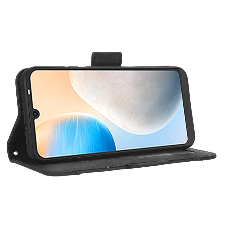 For Tecno Pop 6 BE7 Skin Feel Calf Texture Card Slots Leather Phone Case