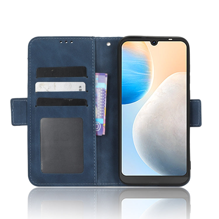 For Tecno Pop 6 BE7 Skin Feel Calf Texture Card Slots Leather Phone Case