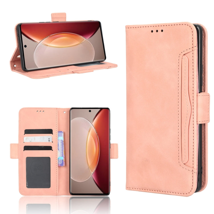 For vivo X90 5G Skin Feel Calf Texture Card Slots Leather Phone Case