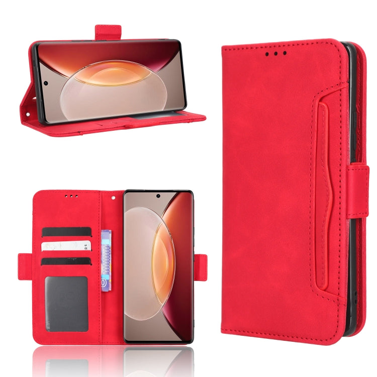 For vivo X90 5G Skin Feel Calf Texture Card Slots Leather Phone Case