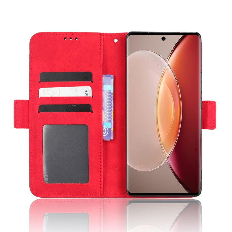 For vivo X90 5G Skin Feel Calf Texture Card Slots Leather Phone Case