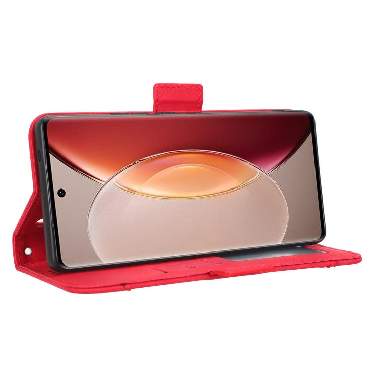 For vivo X90 5G Skin Feel Calf Texture Card Slots Leather Phone Case