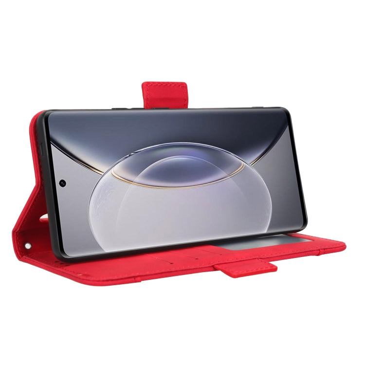 For vivo X90 Pro+ Skin Feel Calf Texture Card Slots Leather Phone Case