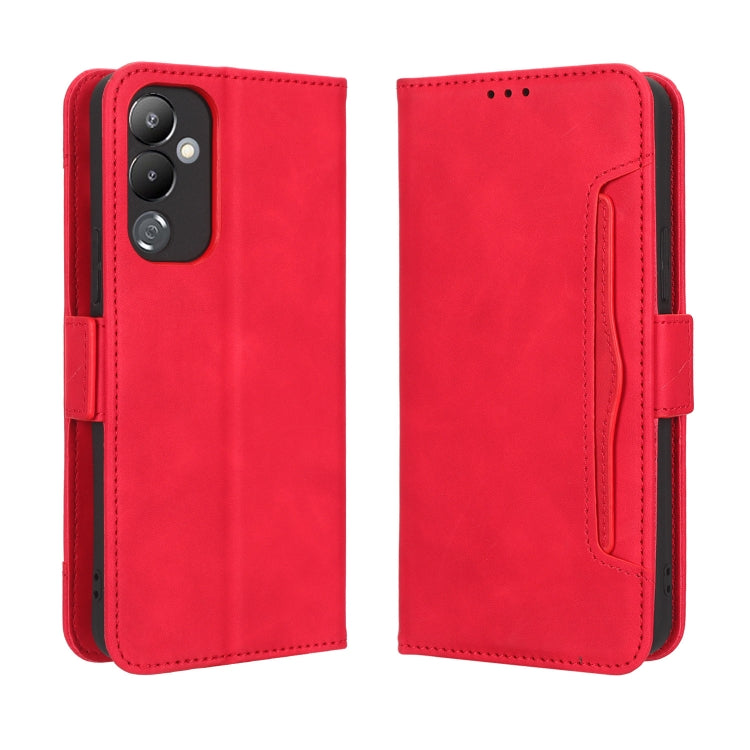 For Tecno Pova 4 Skin Feel Calf Texture Card Slots Leather Phone Case