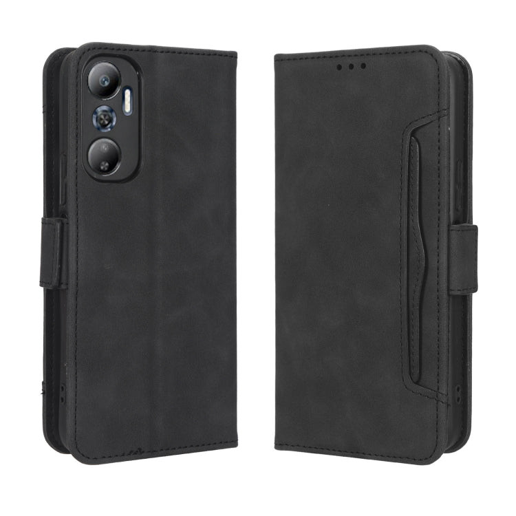 For Infinix Hot 20 4G X682B Skin Feel Calf Texture Card Slots Leather Phone Case