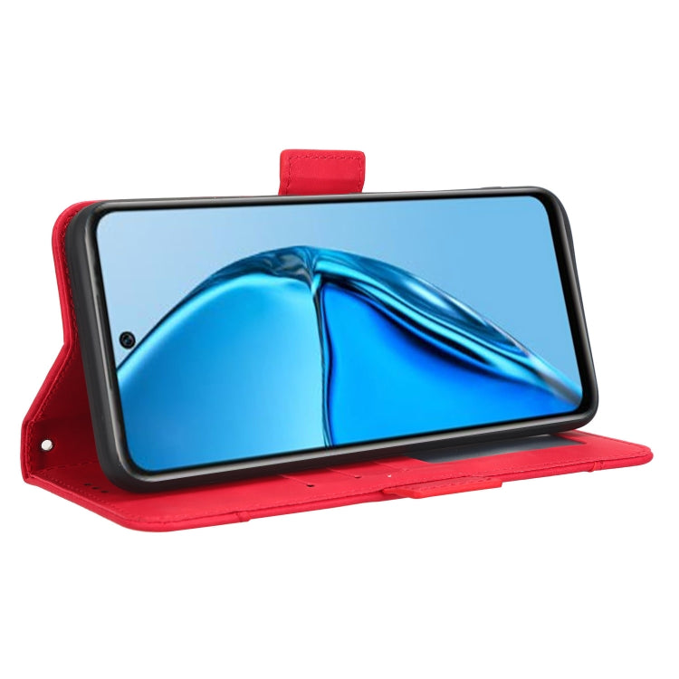 For Infinix Hot 20 4G X682B Skin Feel Calf Texture Card Slots Leather Phone Case