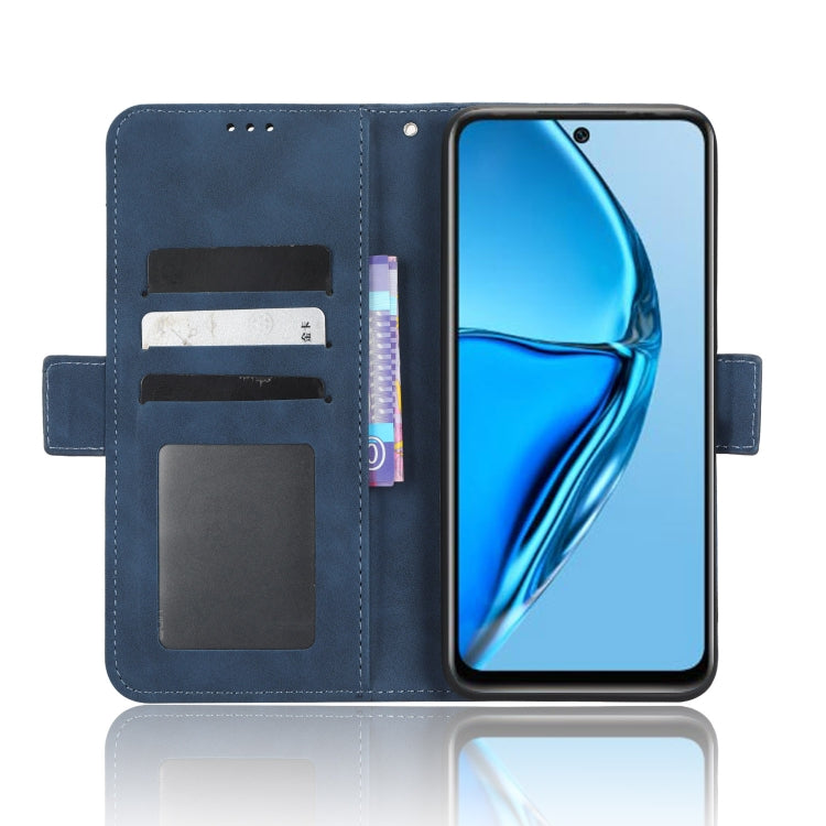 For Infinix Hot 20 4G X682B Skin Feel Calf Texture Card Slots Leather Phone Case