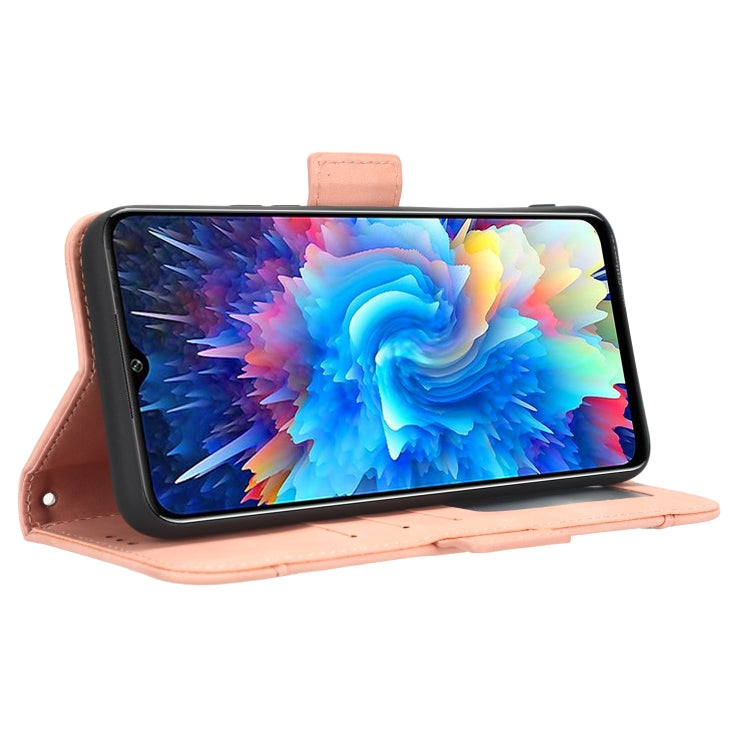 For Infinix Hot 20 5G X666B Skin Feel Calf Texture Card Slots Leather Phone Case