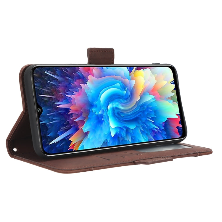 For Infinix Hot 20 5G X666B Skin Feel Calf Texture Card Slots Leather Phone Case