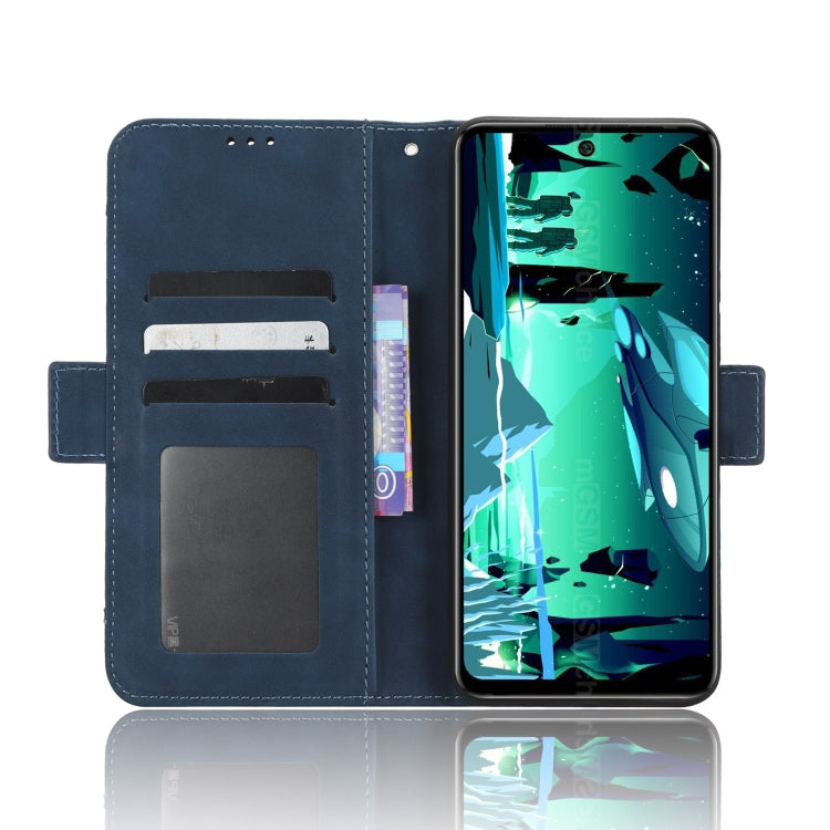 For Infinix Hot 20S X6827 Skin Feel Calf Texture Card Slots Leather Phone Case