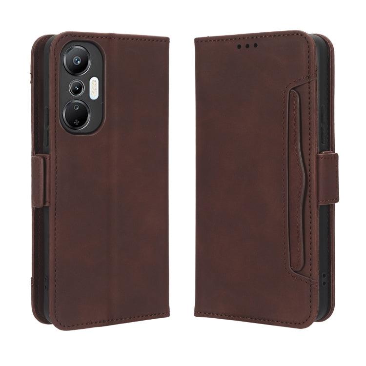 For Infinix Hot 20S X6827 Skin Feel Calf Texture Card Slots Leather Phone Case