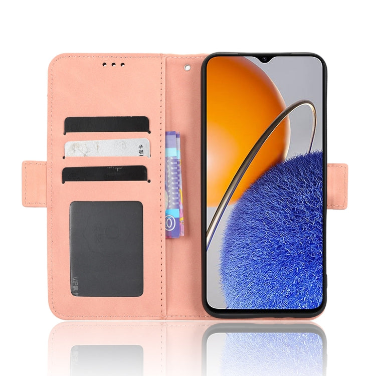 For Huawei nova Y61 Skin Feel Calf Texture Card Slots Leather Phone Case