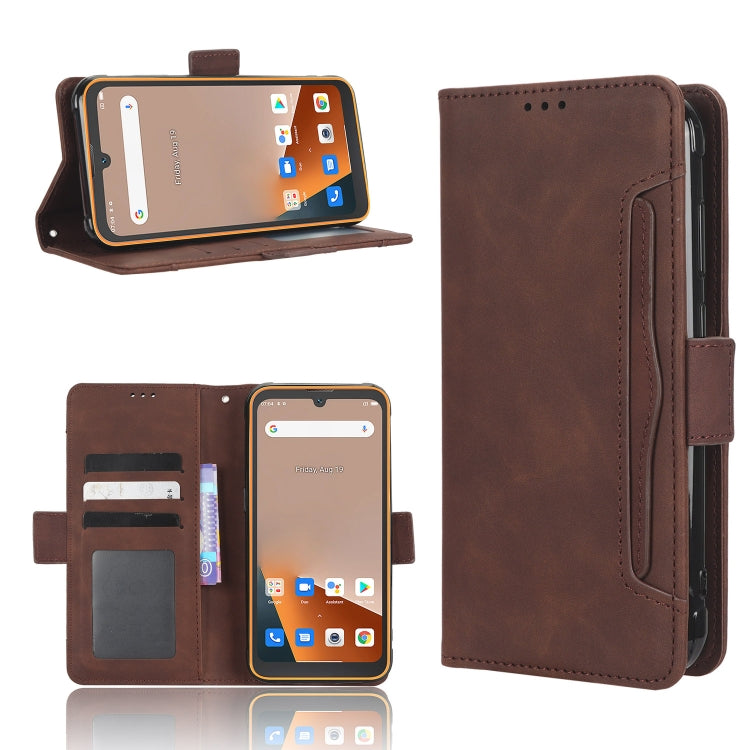 For Blackview BV5200 Skin Feel Calf Texture Card Slots Leather Phone Case
