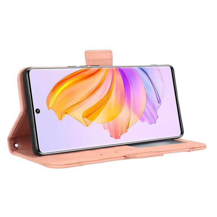 For Honor 80 SE 5G Skin Feel Calf Texture Card Slots Leather Phone Case