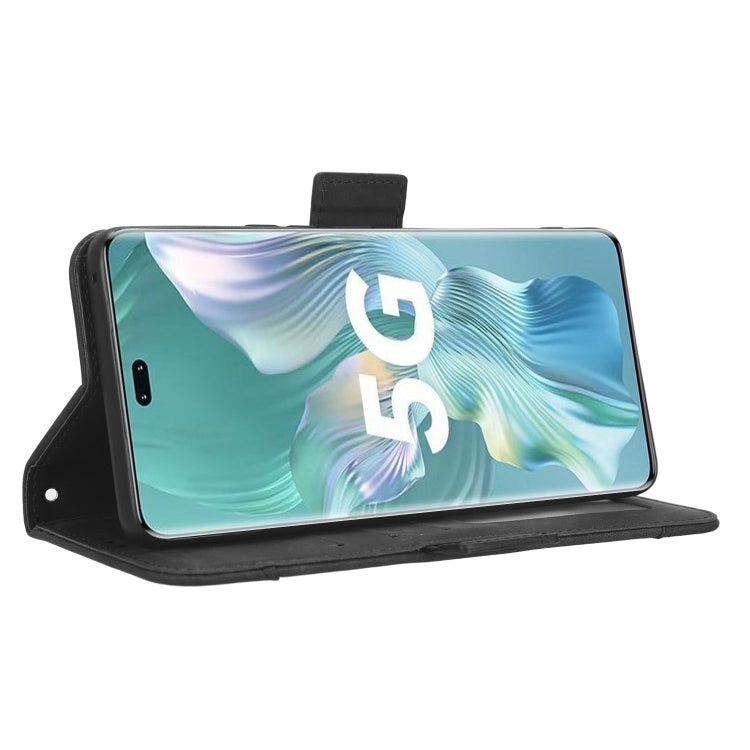 For Honor 80 Pro 5G Skin Feel Calf Texture Card Slots Leather Phone Case