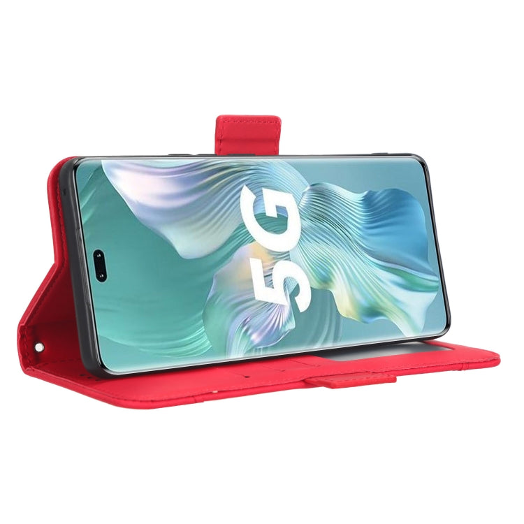 For Honor 80 Pro 5G Skin Feel Calf Texture Card Slots Leather Phone Case