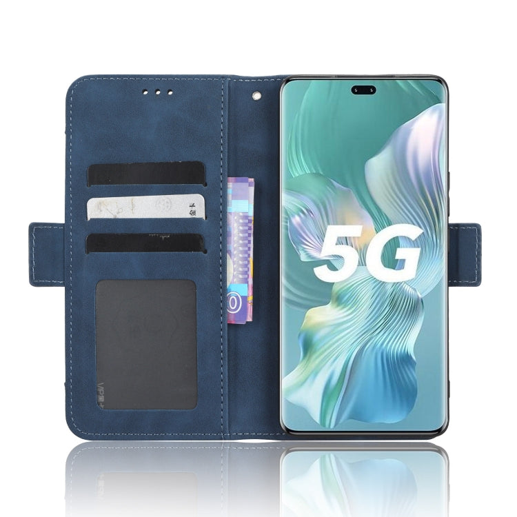 For Honor 80 Pro 5G Skin Feel Calf Texture Card Slots Leather Phone Case