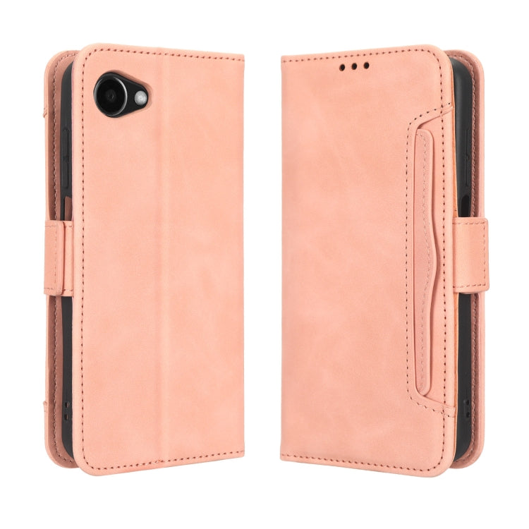 For Orbic JOY RC608L Skin Feel Calf Texture Card Slots Leather Phone Case