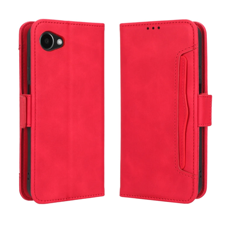 For Orbic JOY RC608L Skin Feel Calf Texture Card Slots Leather Phone Case