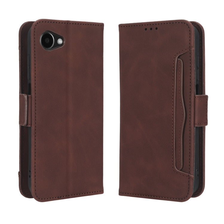 For Orbic JOY RC608L Skin Feel Calf Texture Card Slots Leather Phone Case