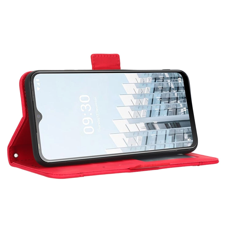 For Tecno Pop 6 Pro BE8 Skin Feel Calf Texture Card Slots Leather Phone Case