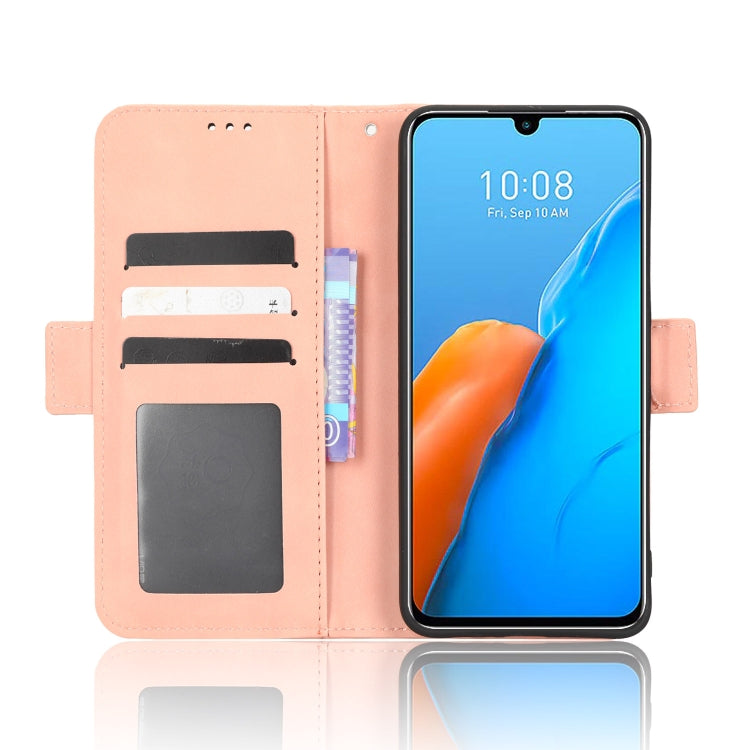 For Infinix Note 12 Pro 4G X676B Skin Feel Calf Texture Card Slots Leather Phone Case