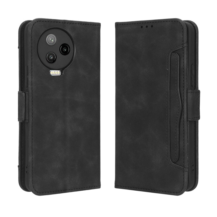 For Infinix Note 12 Pro 4G X676B Skin Feel Calf Texture Card Slots Leather Phone Case