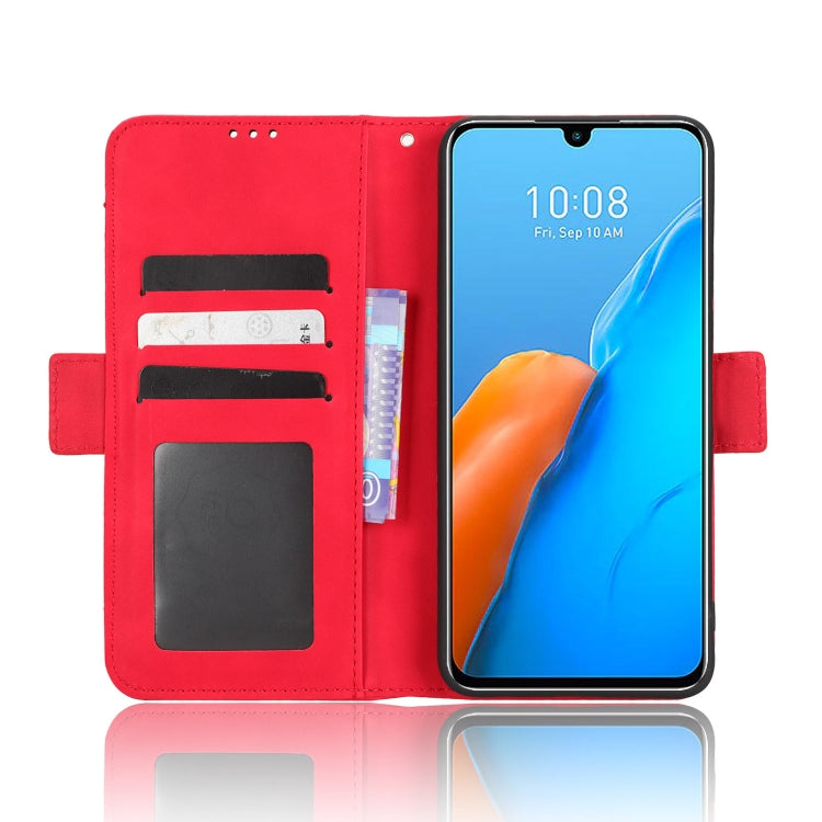 For Infinix Note 12 Pro 4G X676B Skin Feel Calf Texture Card Slots Leather Phone Case