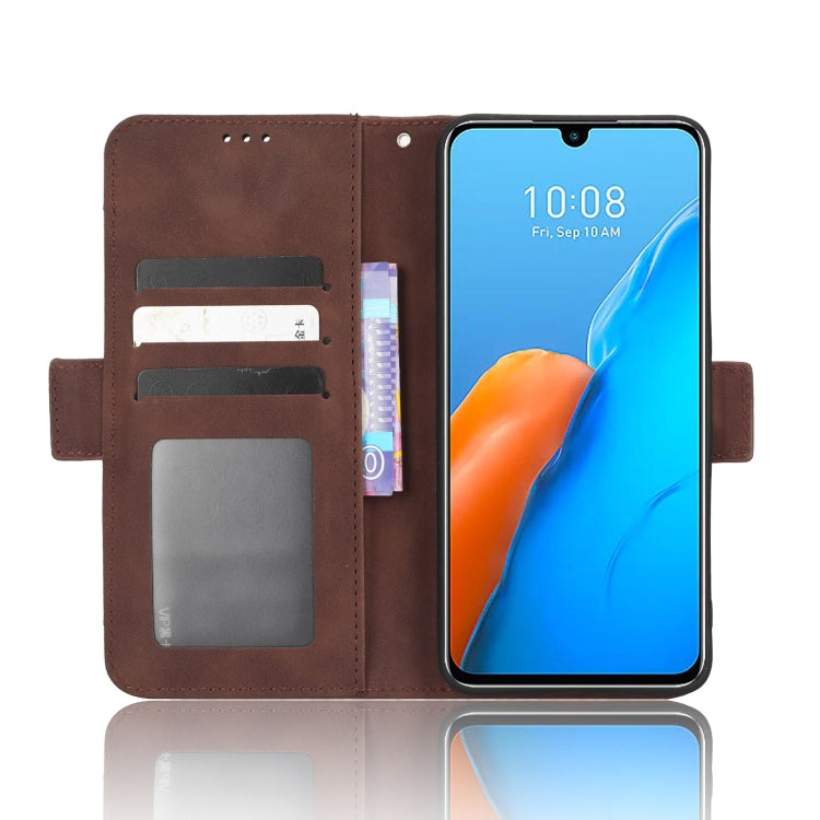 For Infinix Note 12 Pro 4G X676B Skin Feel Calf Texture Card Slots Leather Phone Case