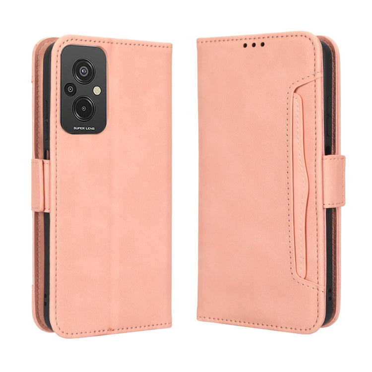 For Xiaomi Redmi 11 Prime 4G Skin Feel Calf Texture Card Slots Leather Phone Case