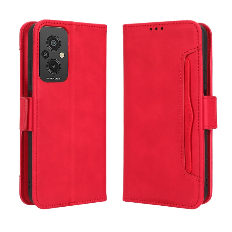 For Xiaomi Redmi 11 Prime 4G Skin Feel Calf Texture Card Slots Leather Phone Case