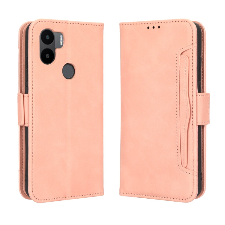For Xiaomi Redmi A1+ Skin Feel Calf Texture Card Slots Leather Phone Case