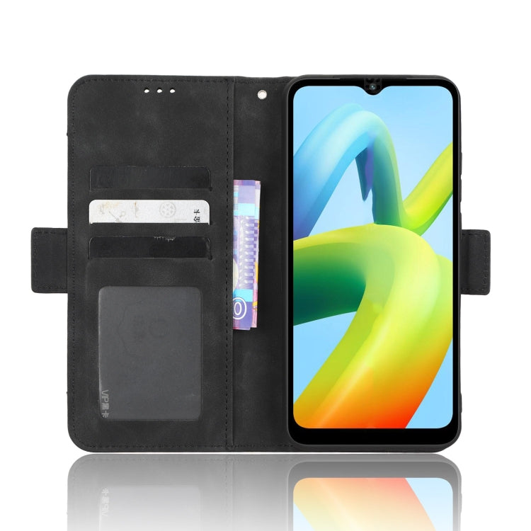 For Xiaomi Redmi A1+ Skin Feel Calf Texture Card Slots Leather Phone Case