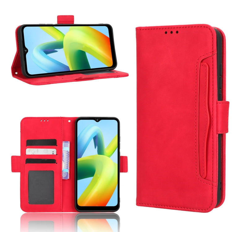 For Xiaomi Redmi A1+ Skin Feel Calf Texture Card Slots Leather Phone Case