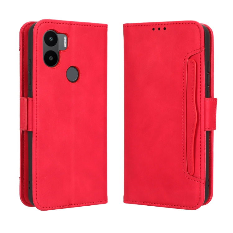 For Xiaomi Redmi A1+ Skin Feel Calf Texture Card Slots Leather Phone Case