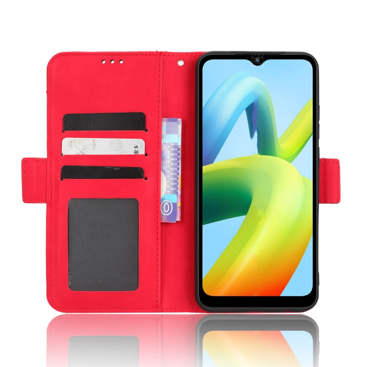 For Xiaomi Redmi A1+ Skin Feel Calf Texture Card Slots Leather Phone Case