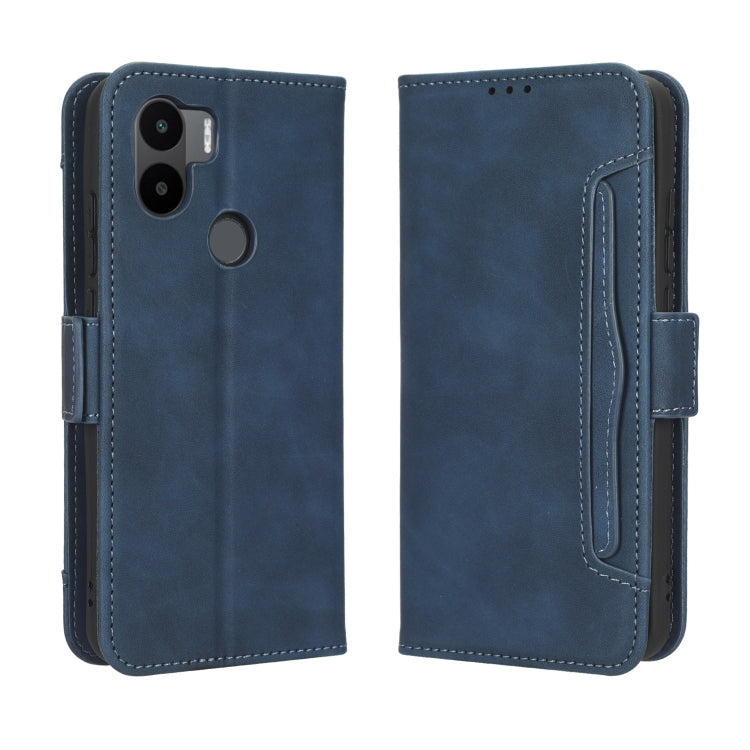 For Xiaomi Redmi A1+ Skin Feel Calf Texture Card Slots Leather Phone Case