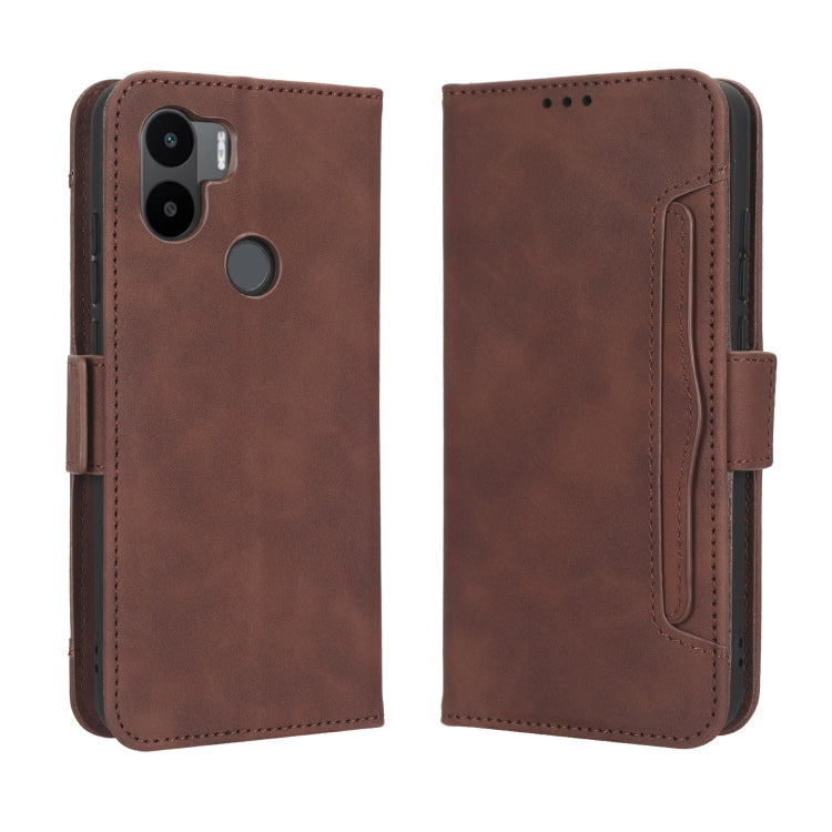 For Xiaomi Redmi A1+ Skin Feel Calf Texture Card Slots Leather Phone Case