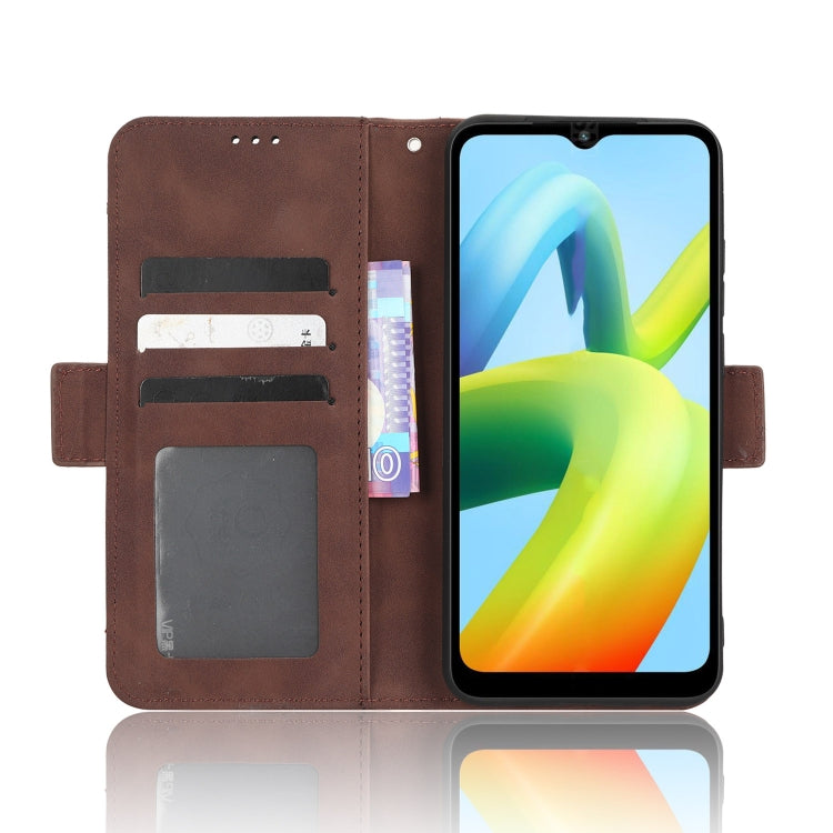 For Xiaomi Redmi A1+ Skin Feel Calf Texture Card Slots Leather Phone Case
