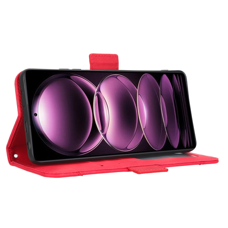 For Xiaomi Redmi Note 12 Pro+ Skin Feel Calf Texture Card Slots Leather Phone Case