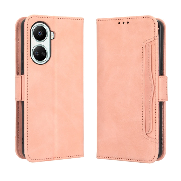 For Huawei nova 10 SE Skin Feel Calf Texture Card Slots Leather Phone Case