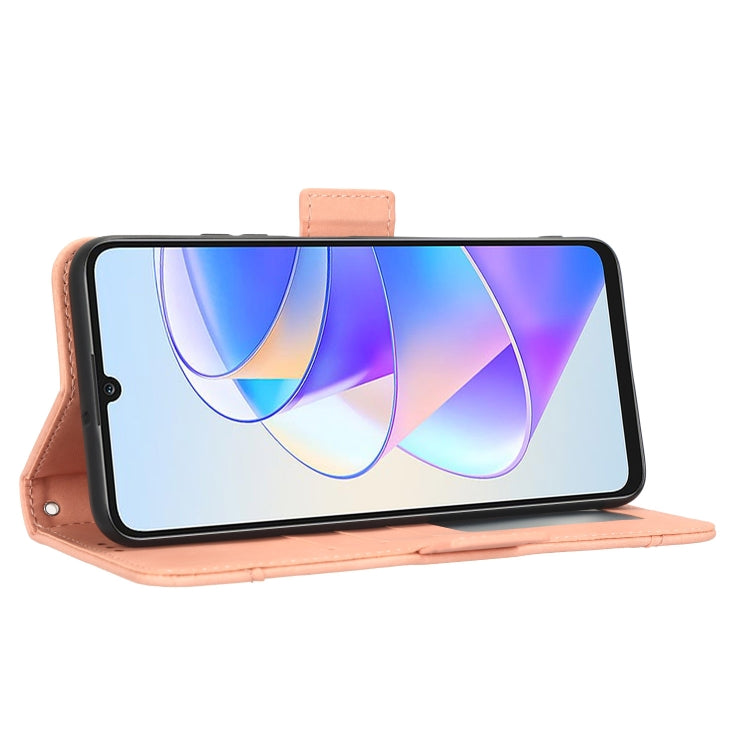 For Honor Play 40 Plus Skin Feel Calf Texture Card Slots Leather Phone Case