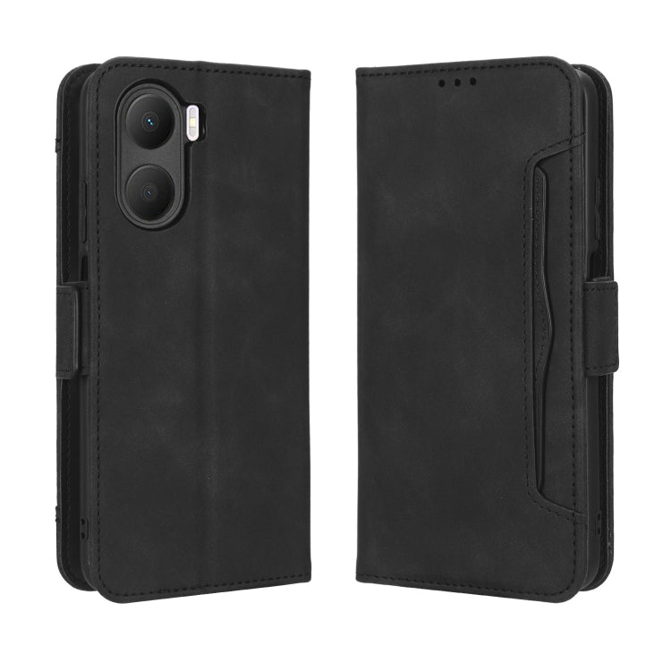 For Honor Play 40 Plus Skin Feel Calf Texture Card Slots Leather Phone Case