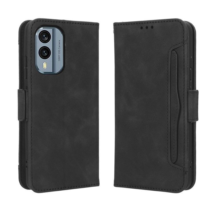 For Nokia X30 5G Skin Feel Calf Texture Card Slots Leather Phone Case