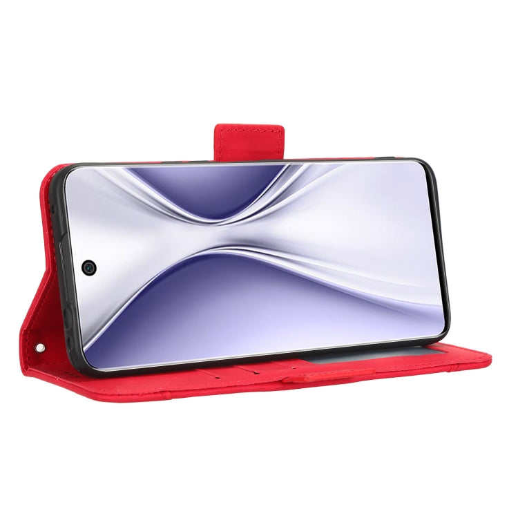 For Honor X20 SE / Huawei nova 10z Skin Feel Calf Texture Card Slots Leather Phone Case