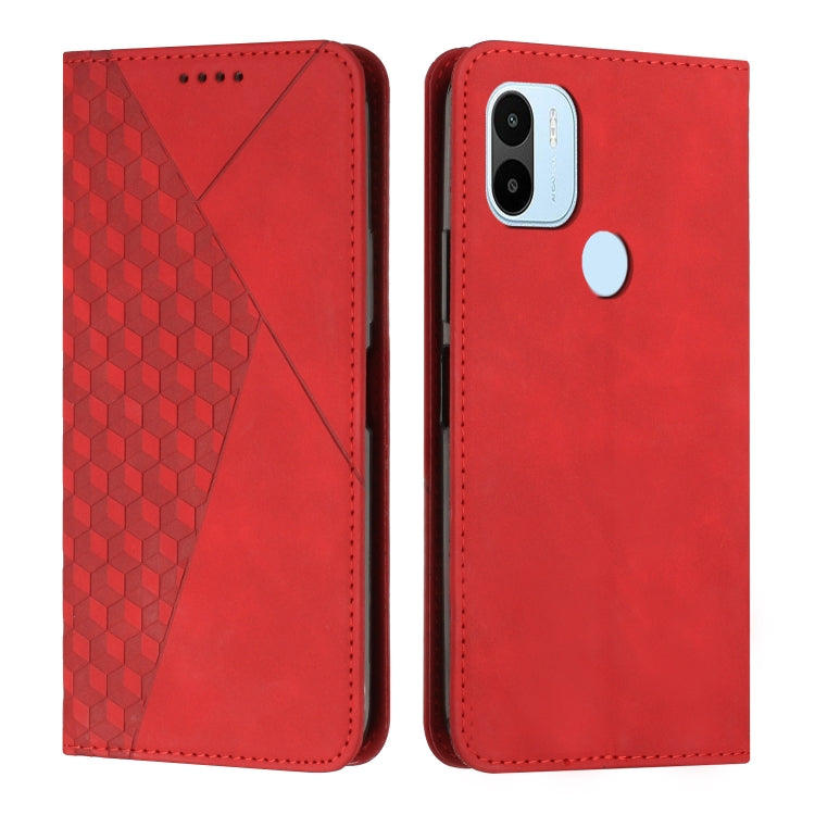 For Xiaomi Redmi A1+ Diamond Splicing Skin Feel Magnetic Leather Phone Case