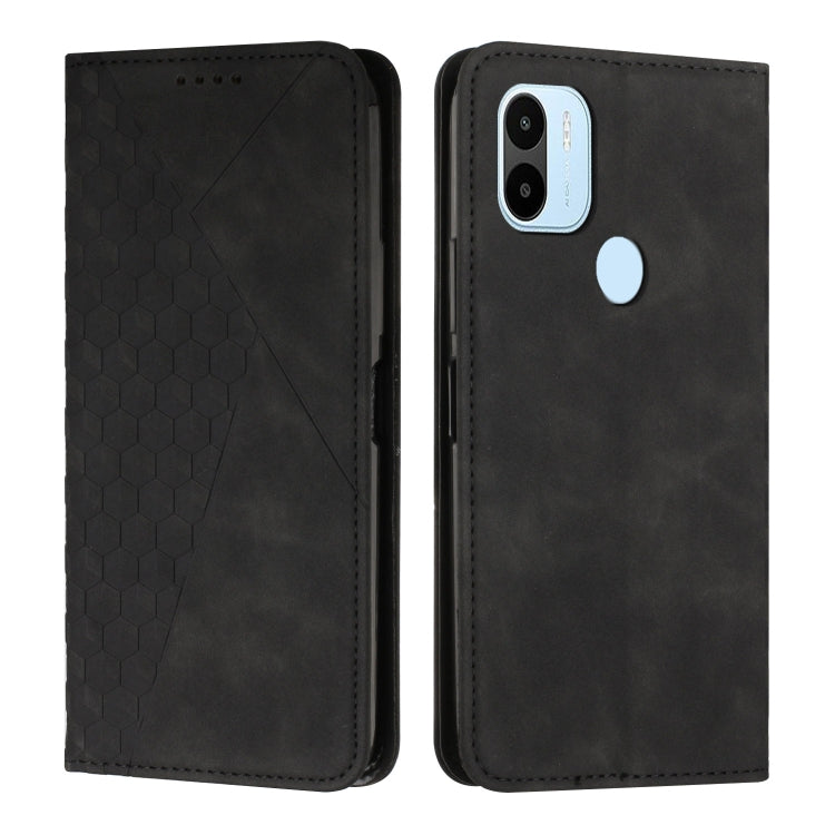 For Xiaomi Redmi A1+ Diamond Splicing Skin Feel Magnetic Leather Phone Case